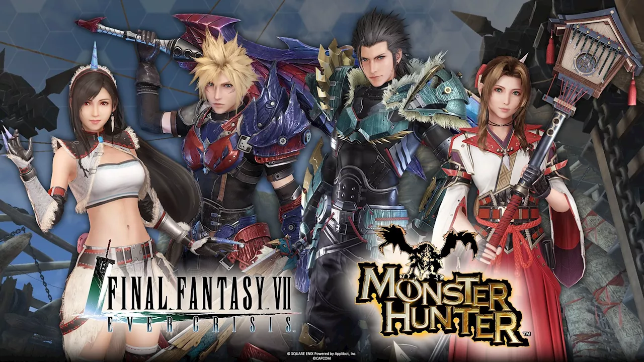 Final Fantasy VII Ever Crisis Launches Monster Hunter Collaboration