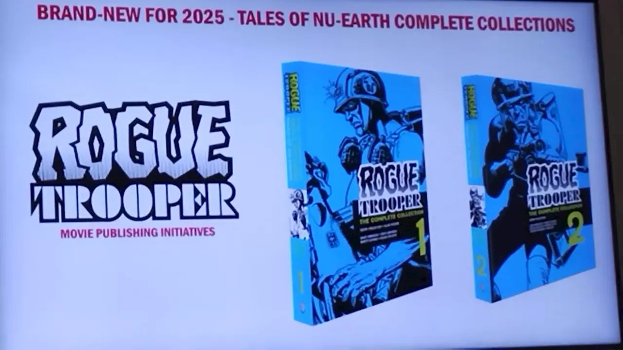 Rogue Trooper, Steve Dillon & Action Force in 2000AD MCM Presentation