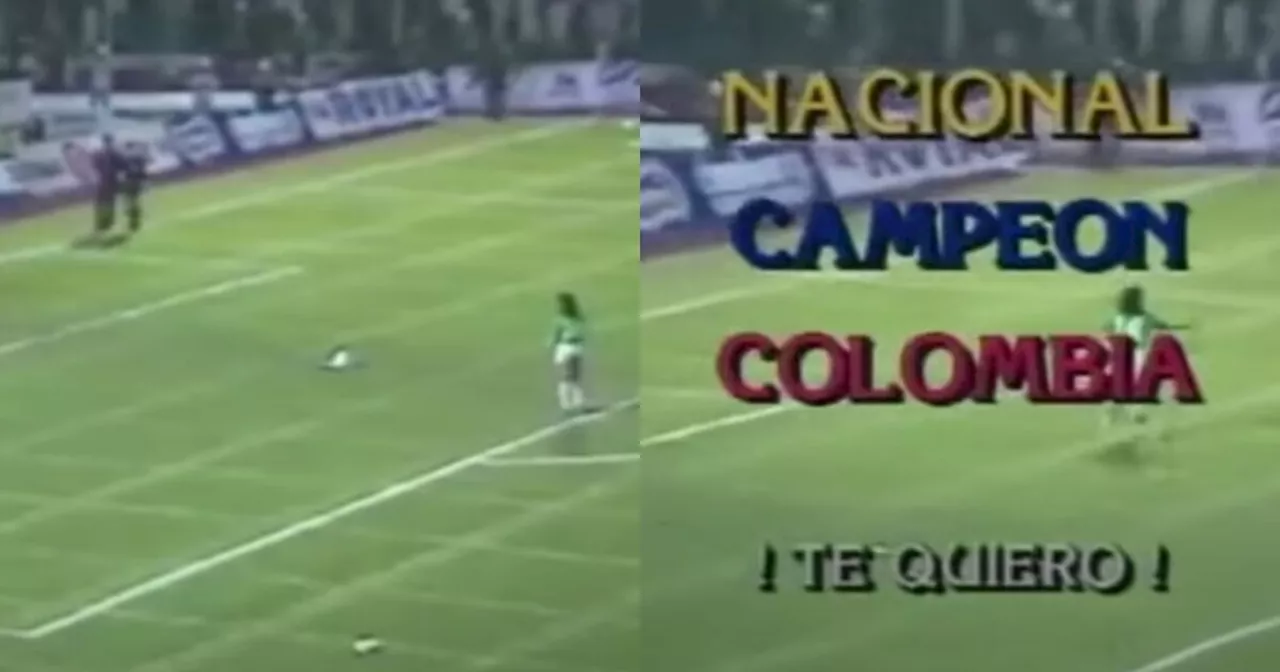 El gol con el que Atlético Nacional conquistó la Copa Libertadores 1989: cumple 35 años