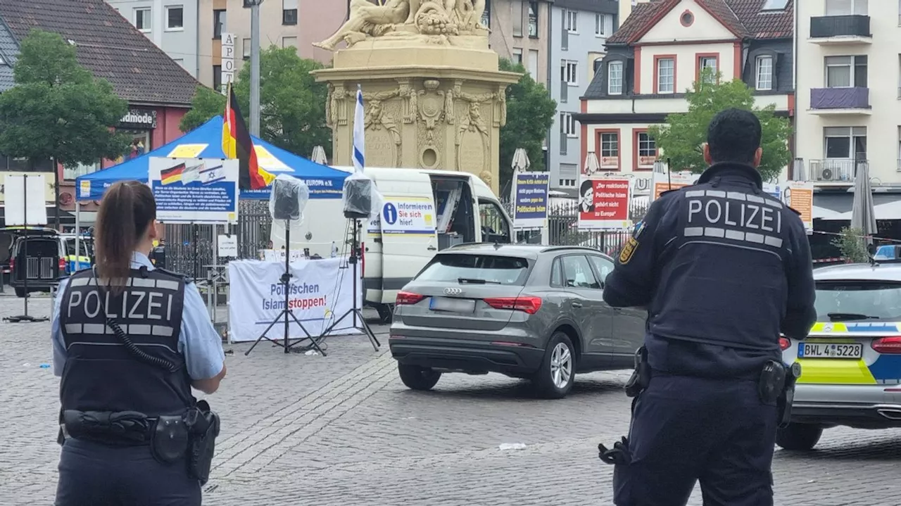 Offenbar Islamkritiker Stürzenberger in Mannheim niedergestochen