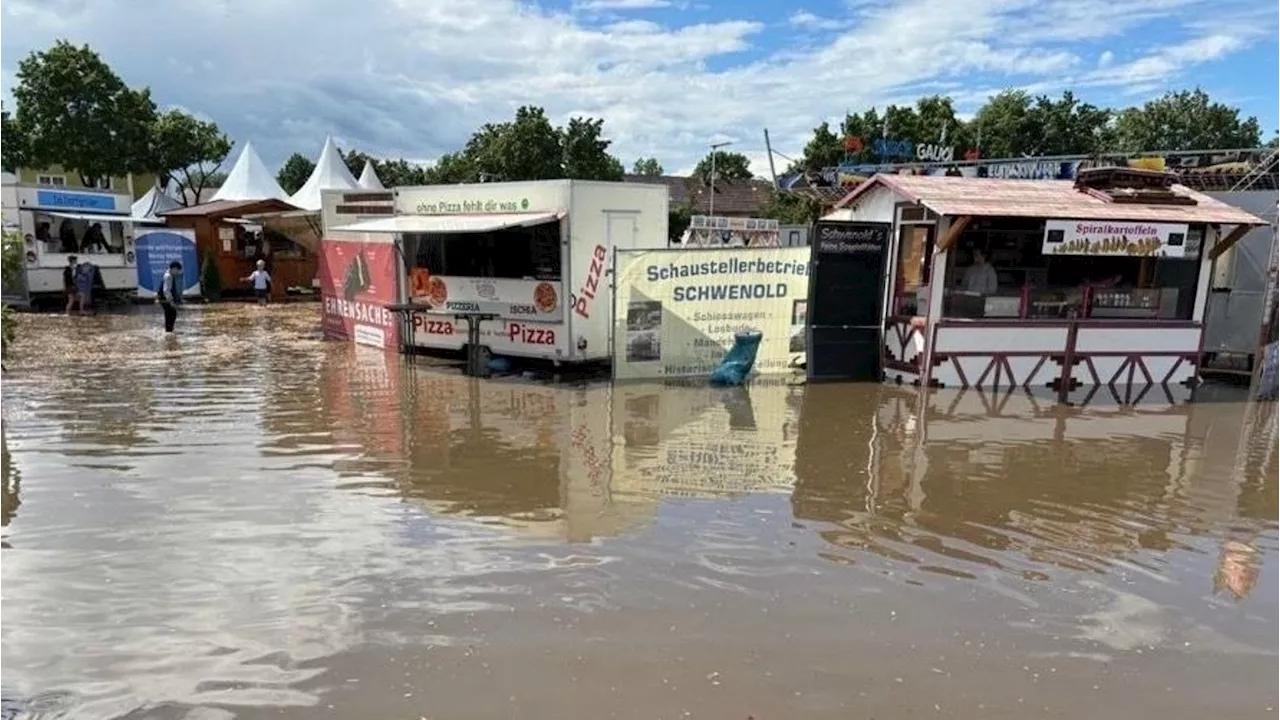 Unwetter-Warnung: Starker Dauerregen in Teilen Bayerns