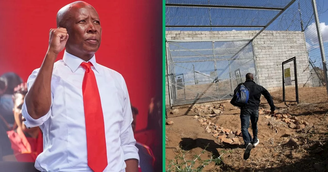 EFF’s Julius Malema Faces Calls To Rethink Party’s Open Borders Policy