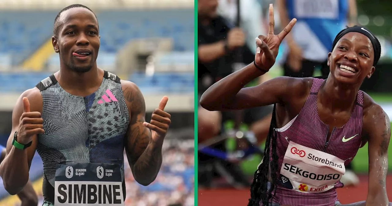 Mzansi Athletes Akani Simbine and Prudence Sekgodiso Continue Dominance in Diamond League