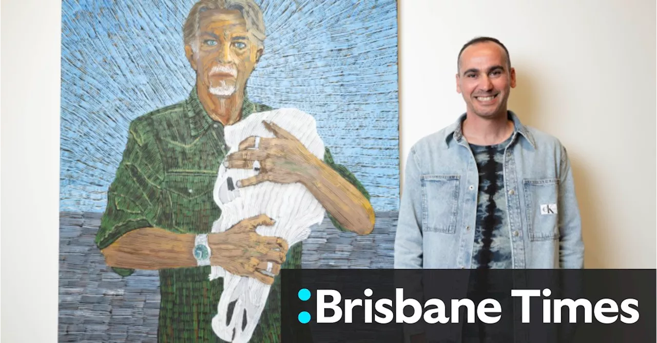 In detention, with no brush or oils, this Archibald finalist taught himself to paint