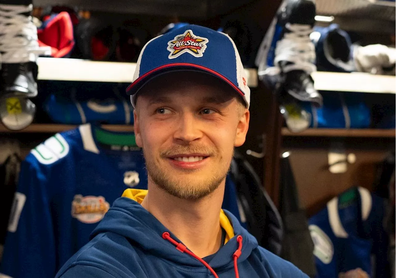 Elias Pettersson finishes second in 2024 Lady Byng voting