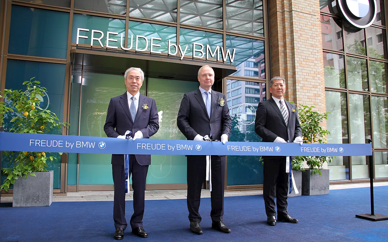 BMW、麻布台ヒルズの新ブランドストア「FREUDE by BMW」公開 長谷川正敏社長「BMWファンの聖地の1つになれるように」