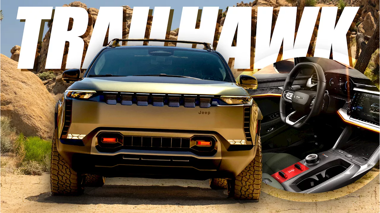 The Wagoneer S Trailhawk Concept Shows Us Jeep’s Future Of EV Off-Roading