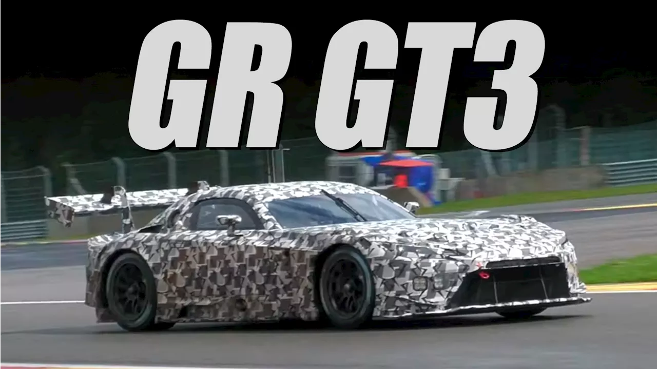 Toyota / Lexus GR GT3 Racer Takes To Spa With Twin-Turbo V8