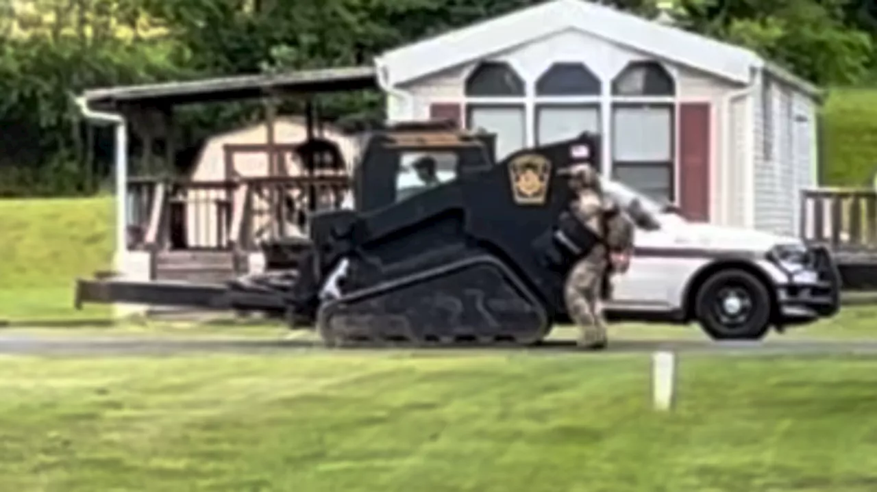 UPDATE: Suspect found after police standoff and search in Halifax Township