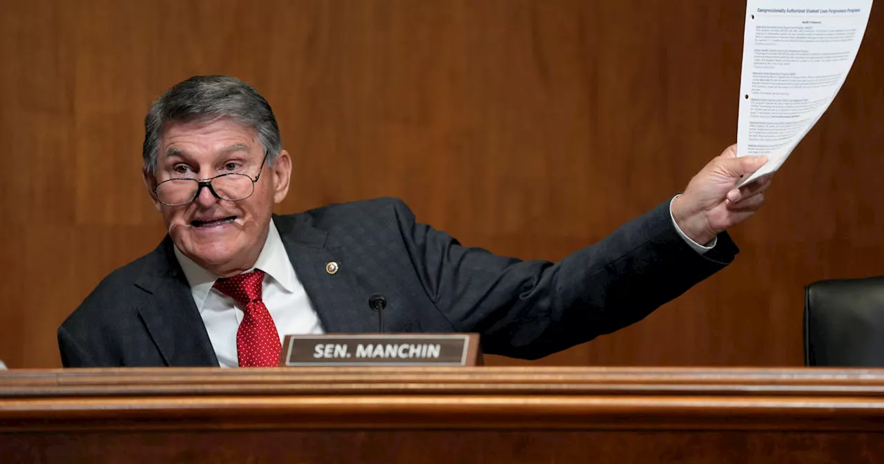 Sen. Joe Manchin leaves Democratic Party, registers as an independent