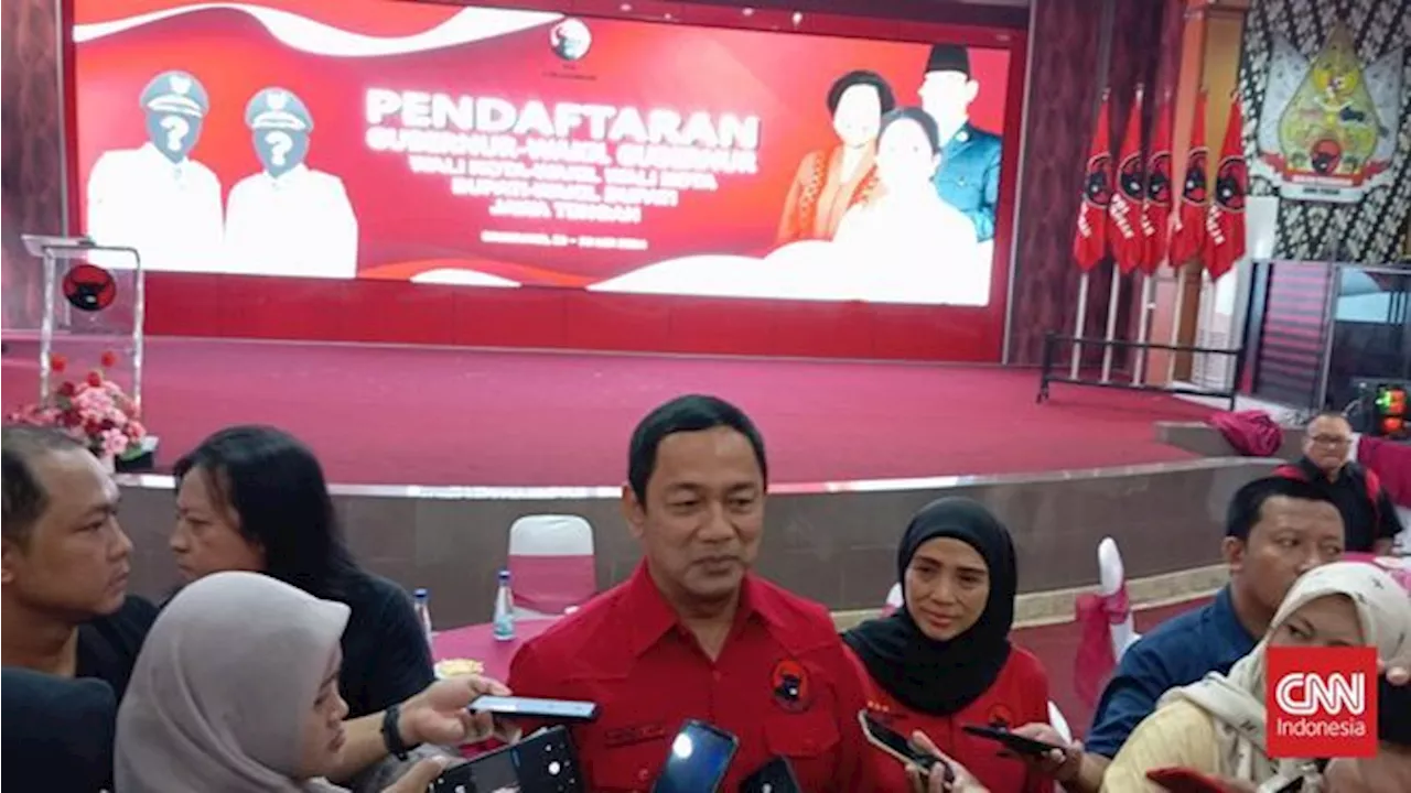 Eks Wali Kota Semarang Hendrar Prihadi Daftar Cagub Jateng via PDIP