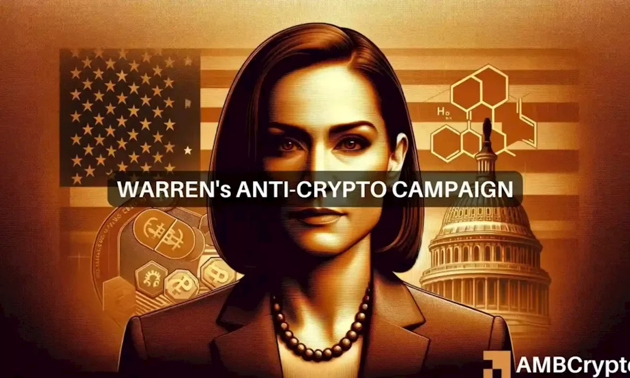 Senator Warren calls for action on Bitcoin’s role in drug trade