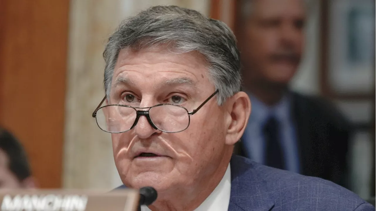 Democratic Sen. Joe Manchin of West Virginia registers as independent, citing 'partisan extremism'