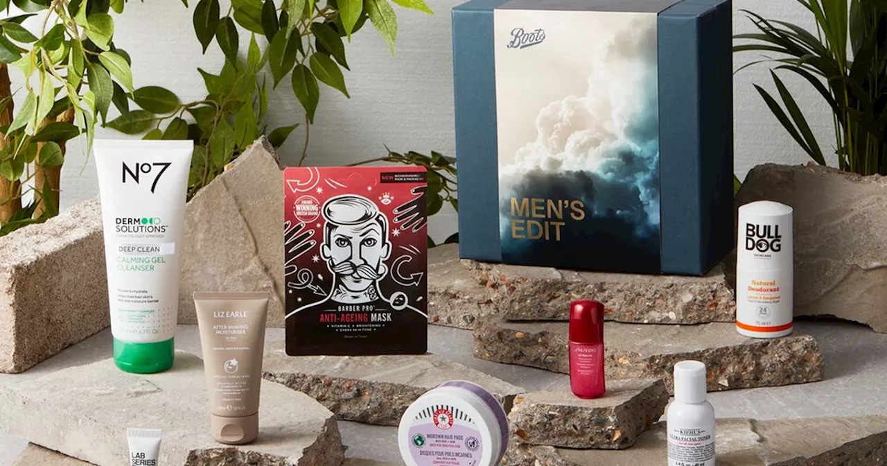 Inside Boots' £38 Father's Day beauty box that saves shoppers over £80