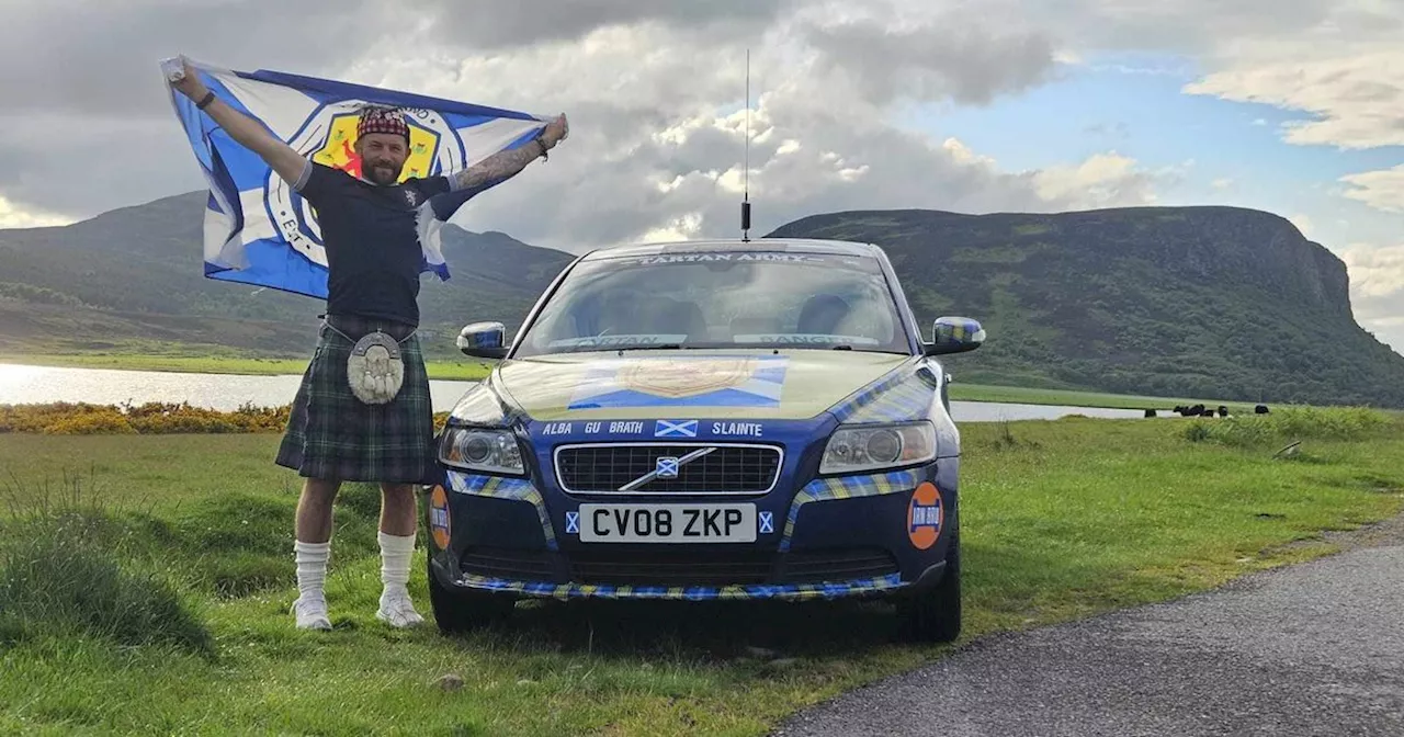 Scotland fan to embark on epic Euro 2024 trip to Germany in £400 'tartan banger'