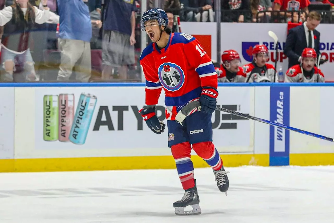 Confident, skilled Zayne Parekh is showing why NHL teams love him at the Memorial Cup