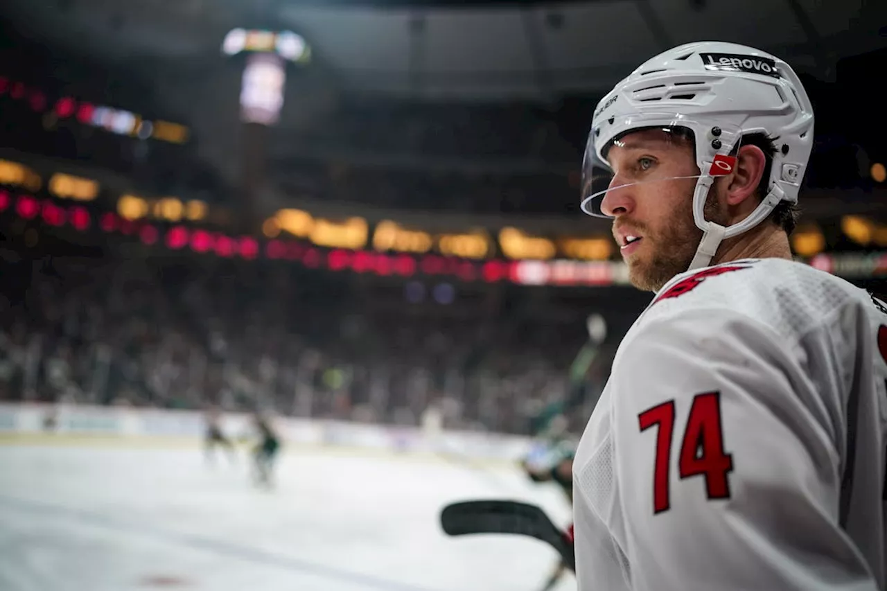 Hurricanes’ Jaccob Slavin wins 2024 Lady Byng Memorial Trophy