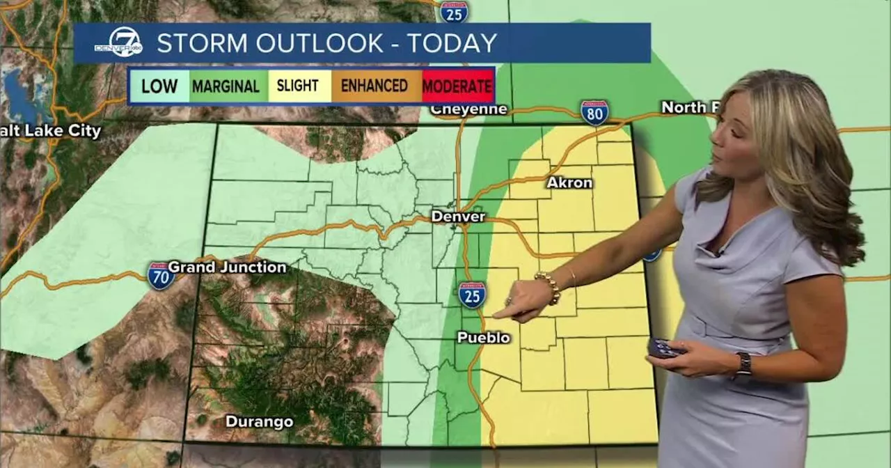 Another chance of severe storms Friday in Denver, northeastern Colorado