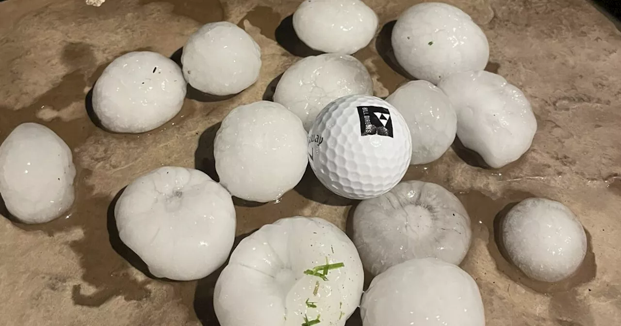 Large, destructive hail batters northeast Denver late Thursday night