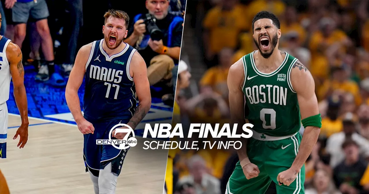 NBA Finals matchup, schedule, TV info: Watch Mavericks-Celtics on Denver7