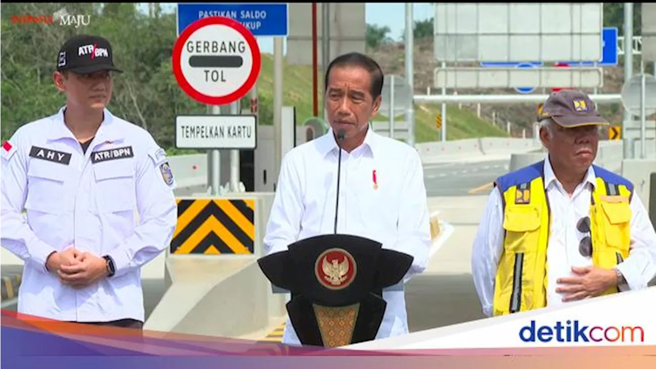 Jokowi Resmikan Tol Bangkinang-Pangkalan Rp 4,8 T