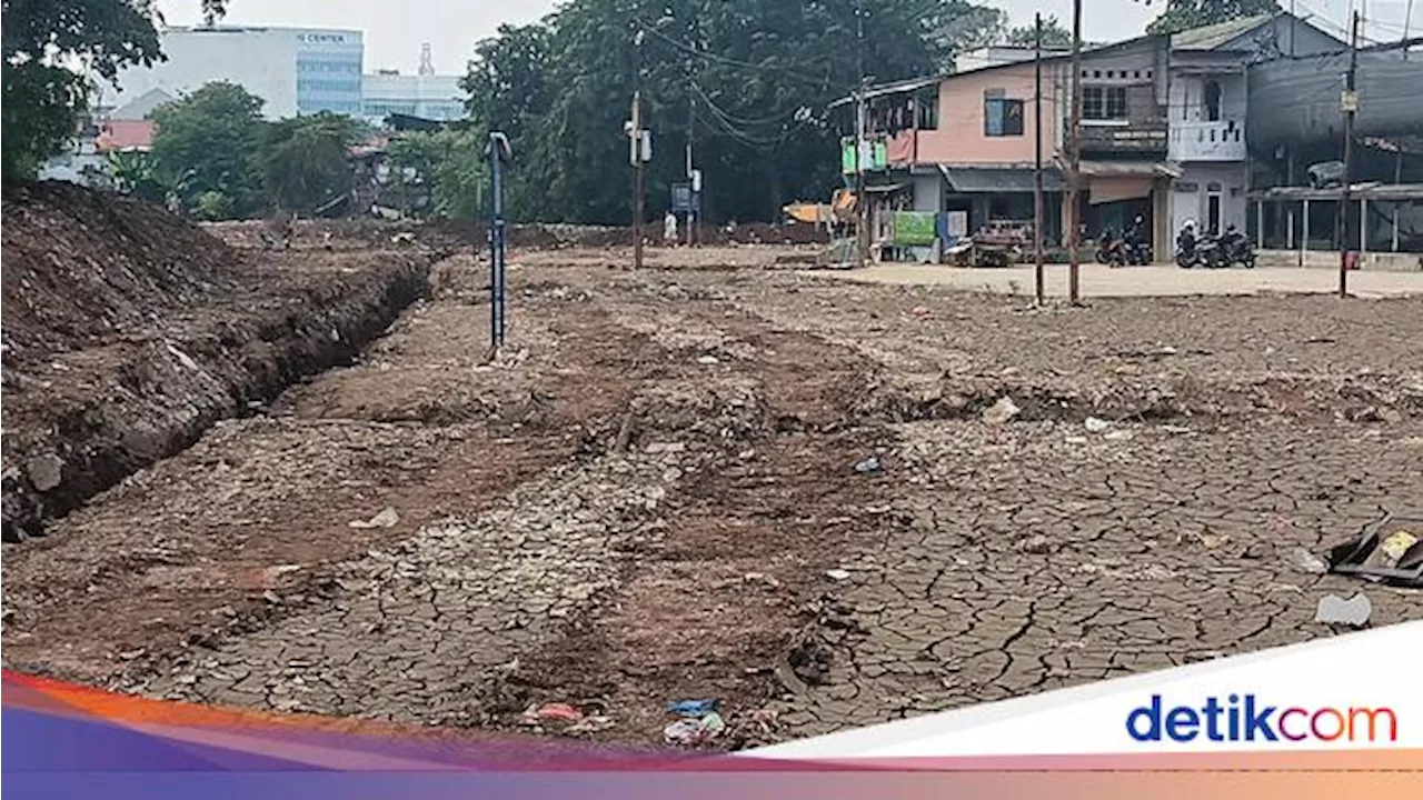 Penampakan Ratanya Rumah-rumah di Proyek Normalisasi Ciliwung