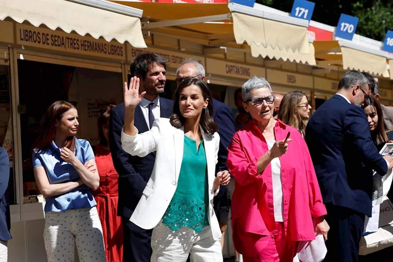 La reina Letizia inaugura la 83ª Feria del Libro de Madrid