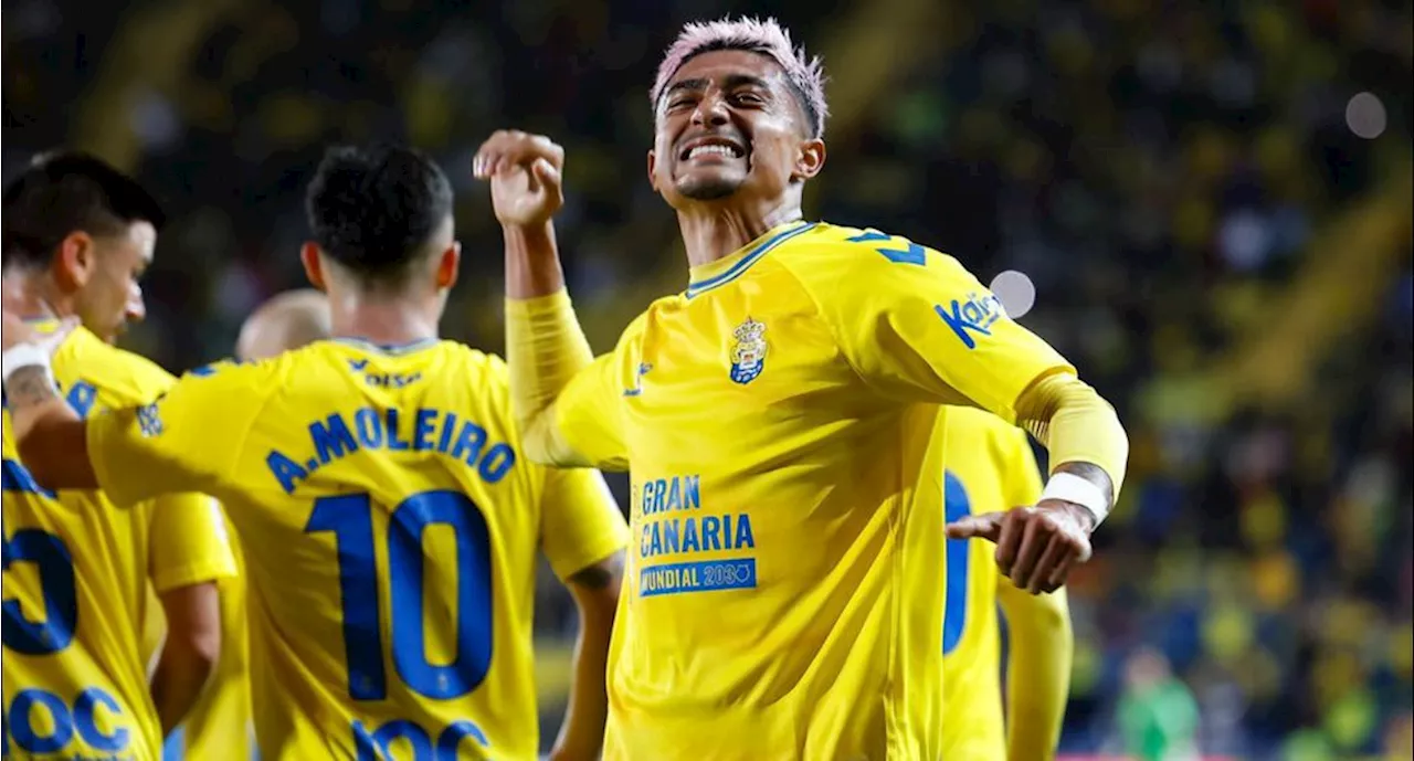 El mexicano Julián Araujo se despide de Las Palmas para volver al FC Barcelona