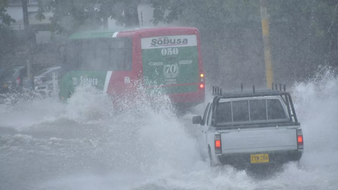 Emiten recomendaciones ante fuertes lluvias en Barranquilla y el Atlántico