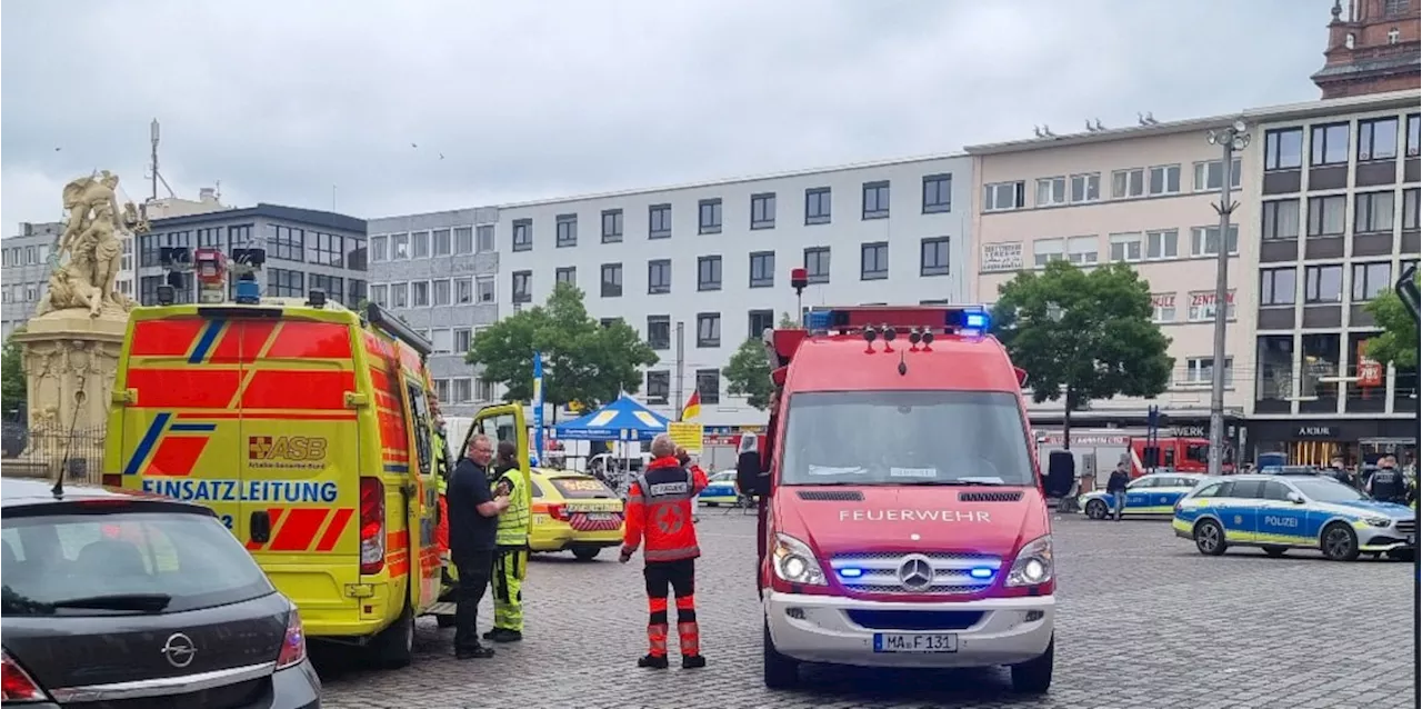 Messerattacke auf Mannheimer Marktplatz - Opfer soll Islamkritiker sein