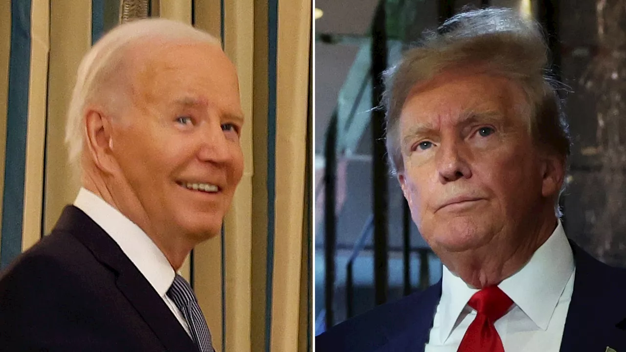 Biden mocked for 'disturbing' smile after ignoring question about Trump being 'political prisoner'