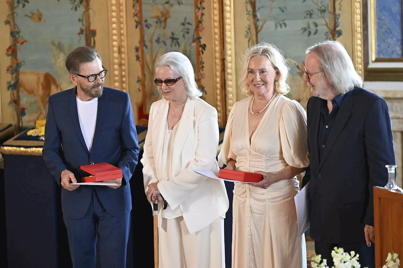 ABBA receive prestigious Swedish knighthood for pop career that started at Eurovision