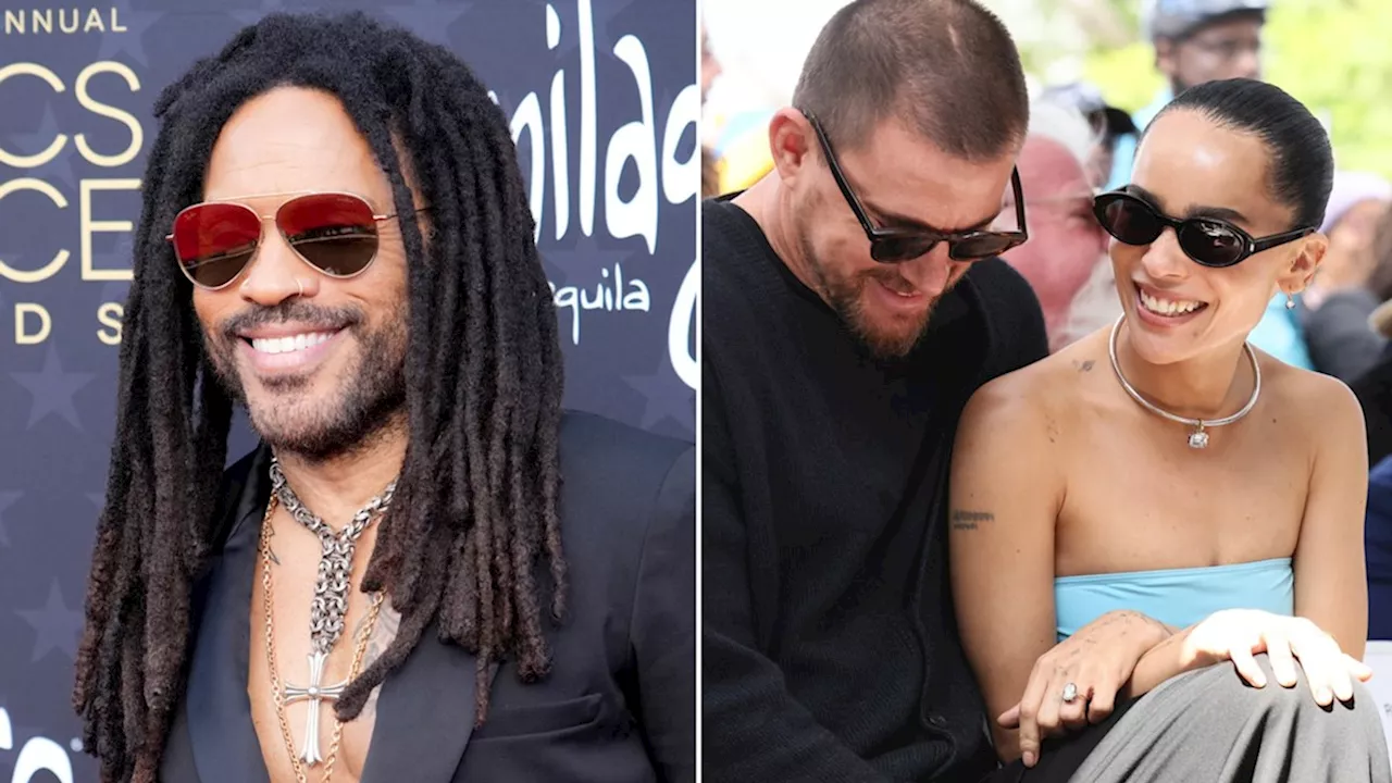 Lenny Kravitz confirms exciting family news for daughter Zoe and Channing Tatum