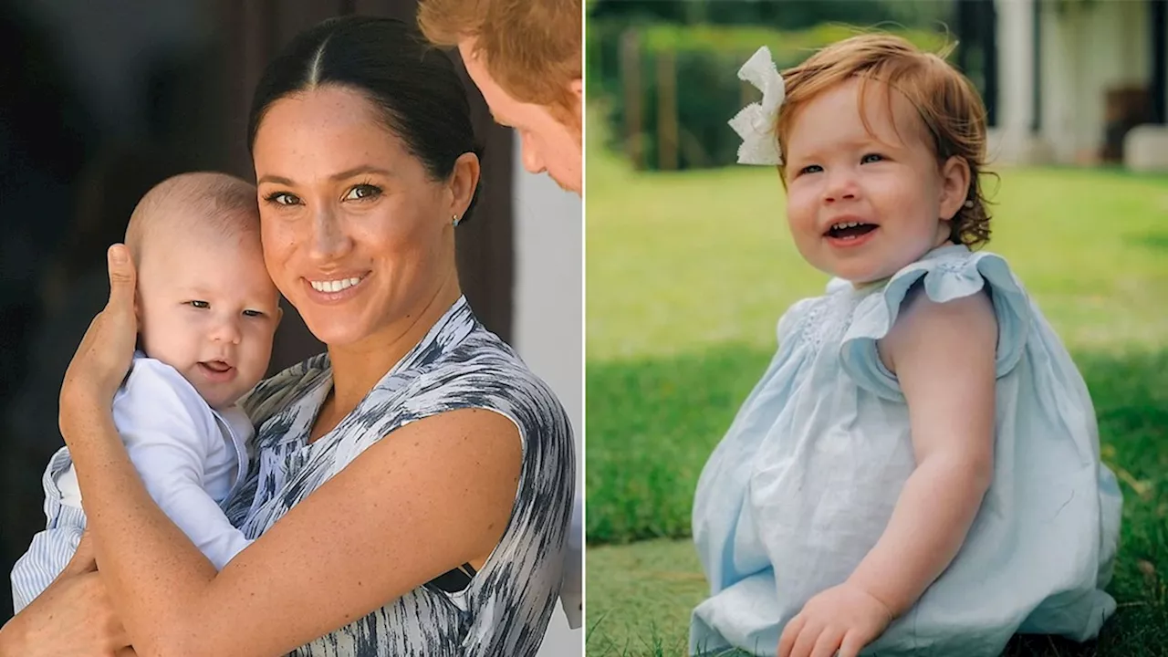 Meet Prince Harry and Meghan Markle's children Prince Archie and Princess Lilibet