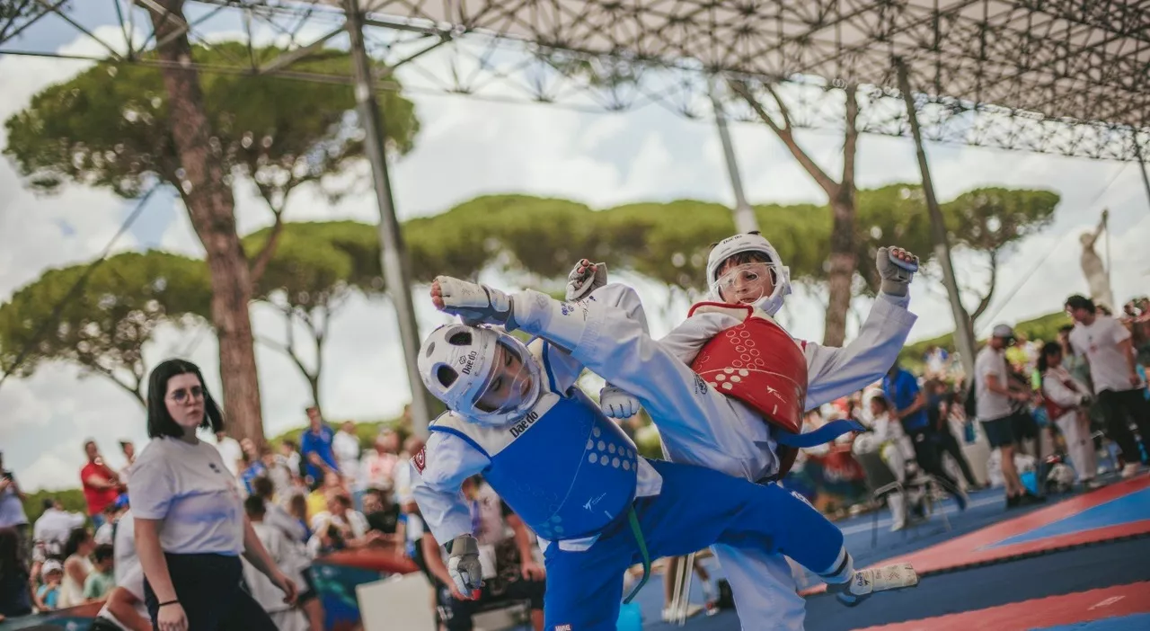 Taekwondo, al Foro Italico i campioni del domani per il Kim e Liù 2024