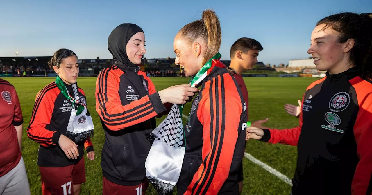 Goalscorer Katie Malone on Bohs v Palestine: 'Dalymount was full of positivity'