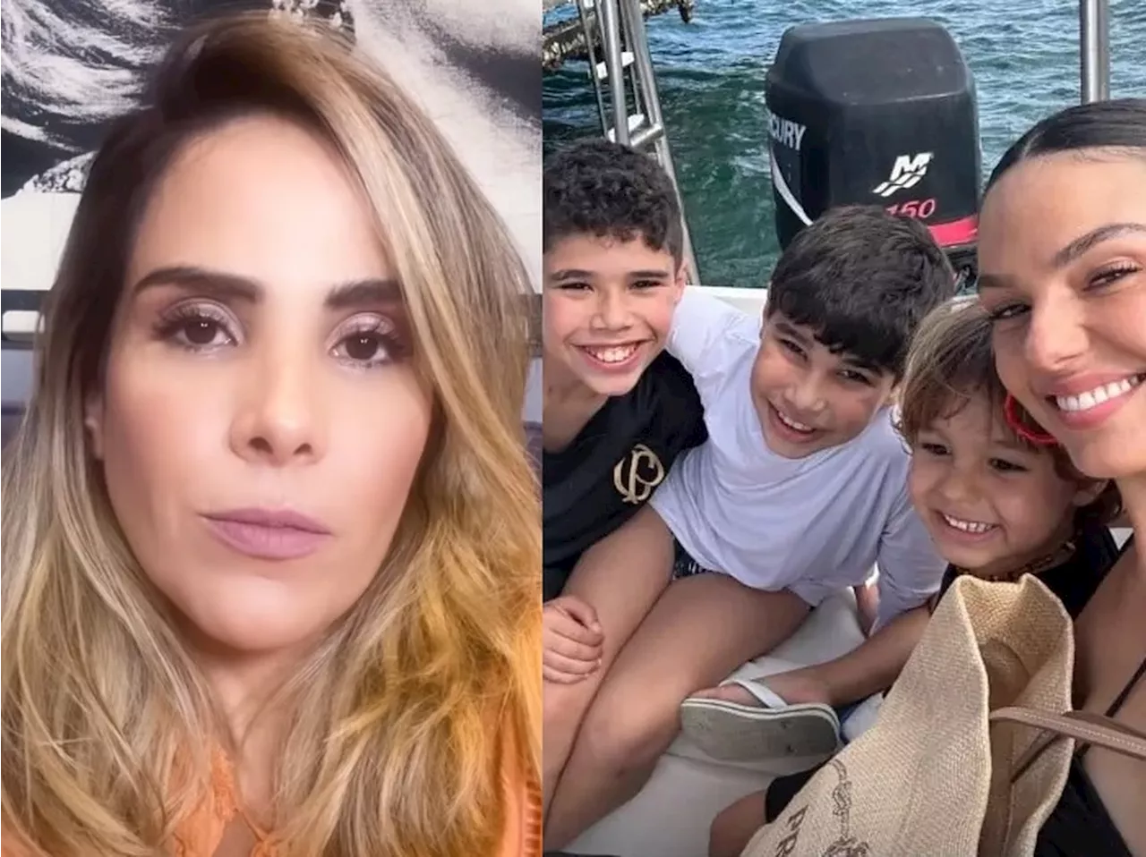 Wanessa Camargo elogia relação de Isis Valverde como madrasta dos filhos: 'É um amor'