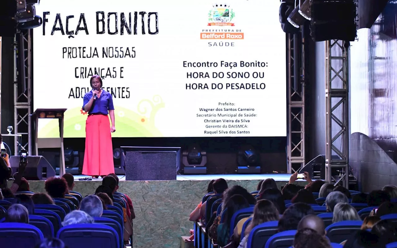 Secretaria de Assistência Social de Belford Roxo encerra a Campanha Maio Laranja