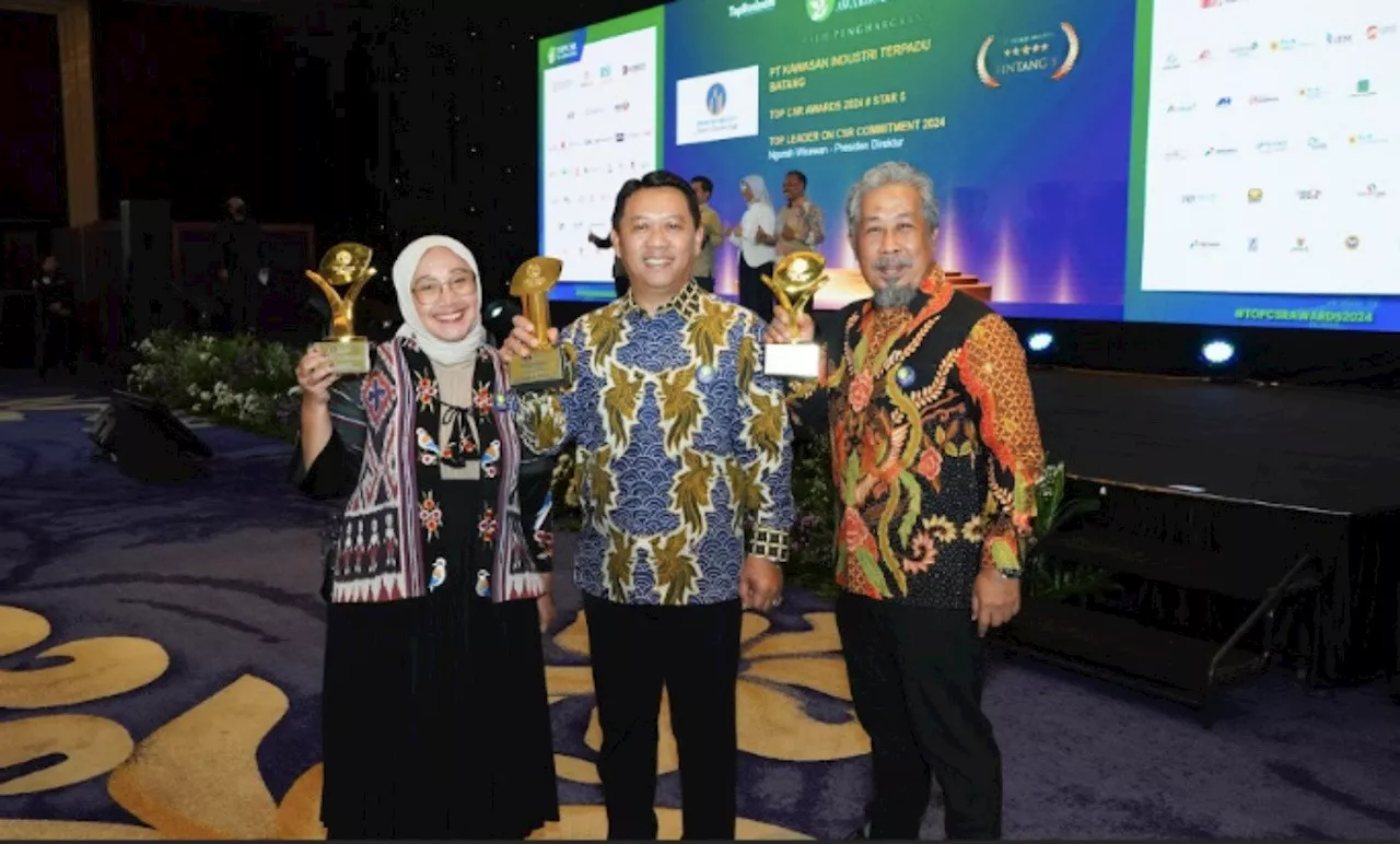 Kedepankan ESG & Ekonomi Sirkular, Pupuk Kaltim Sabet 3 Penghargaan TOP CSR Award 2024