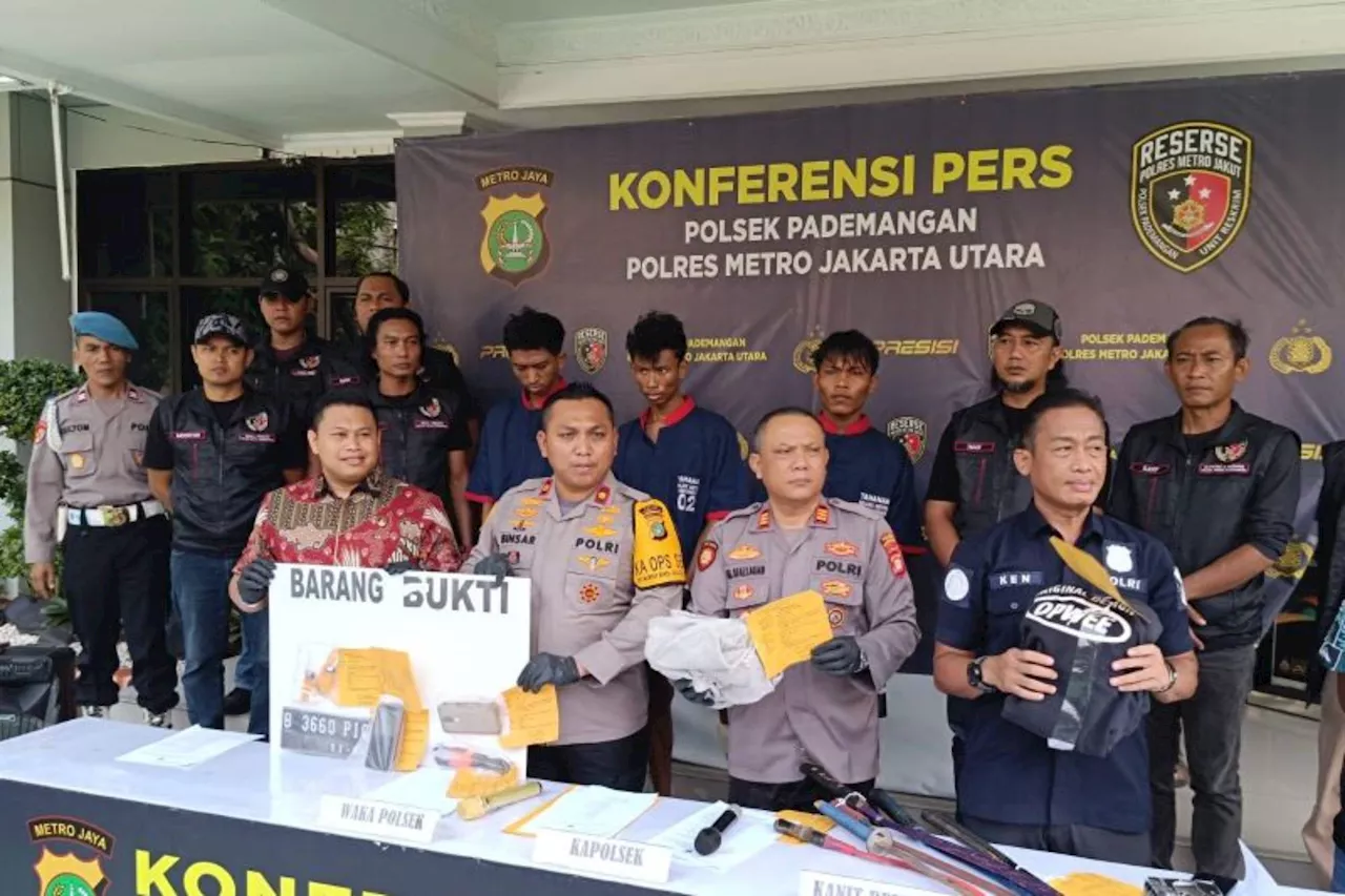 Komplotan Pencurian Spion Mobil Ini Sudah Beraksi di Sejumlah Lokasi Jakarta