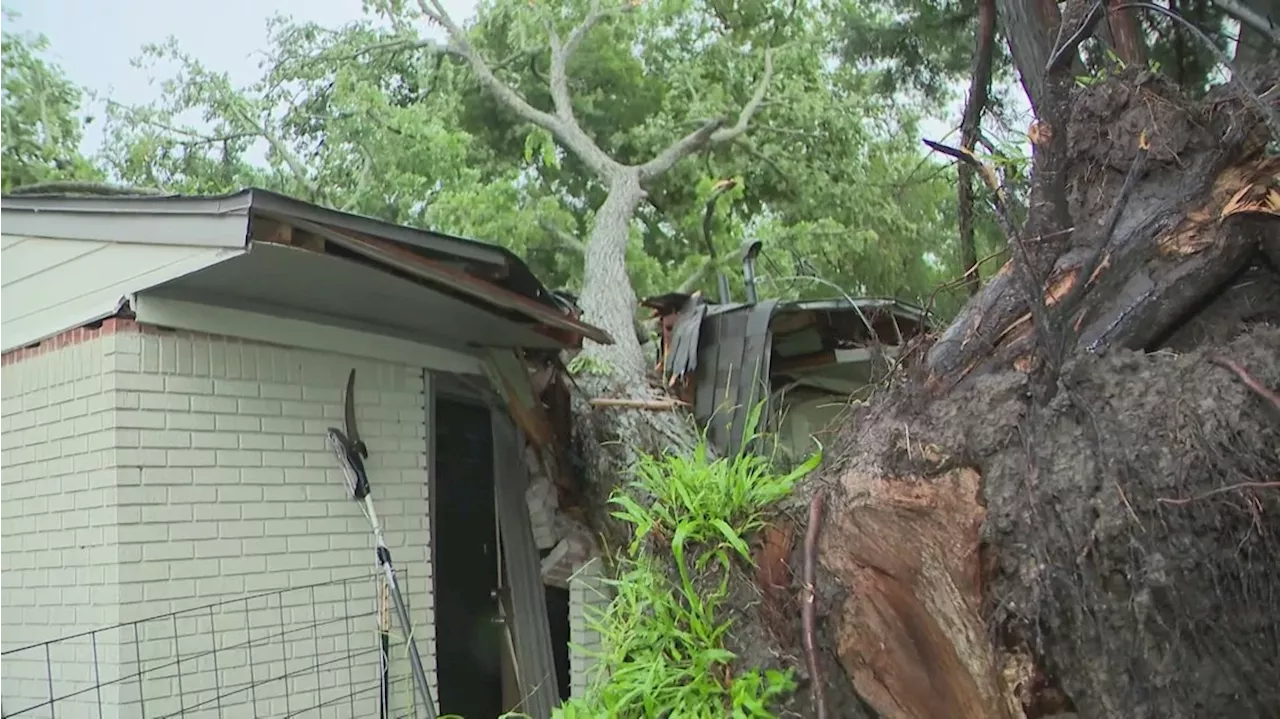 Photos and videos from Friday mornings storms across Southeast Texas