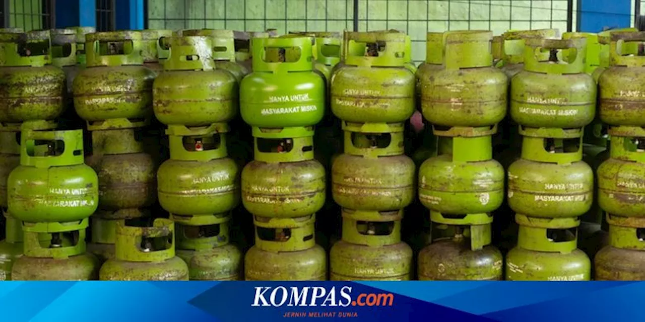 Kementerian ESDM Akui Elpiji 3 Kg Tidak Terisi Penuh, Ini Alasannya