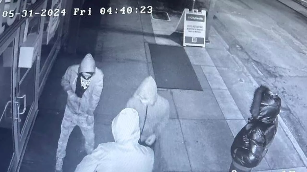 Video: Thieves break into Oakland urgent care clinic