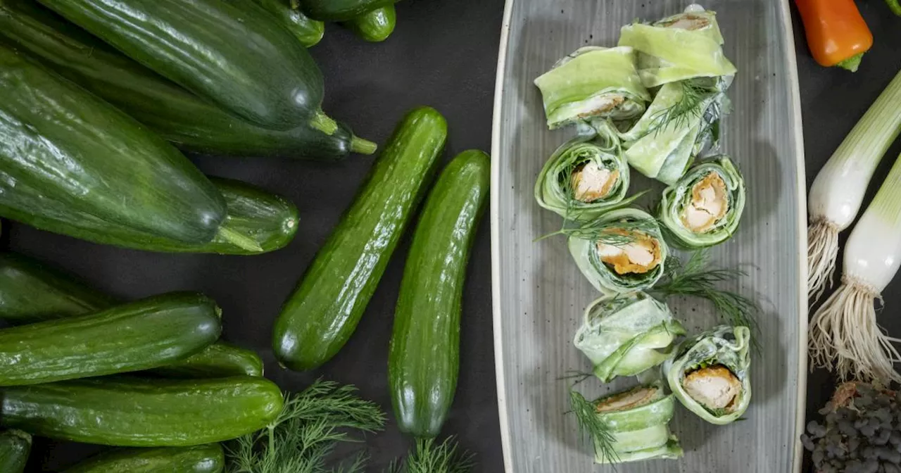 Gartenfrisch aus dem Kochsalon: Knusprig-knackige Gurken-Schnitzel-Rolle