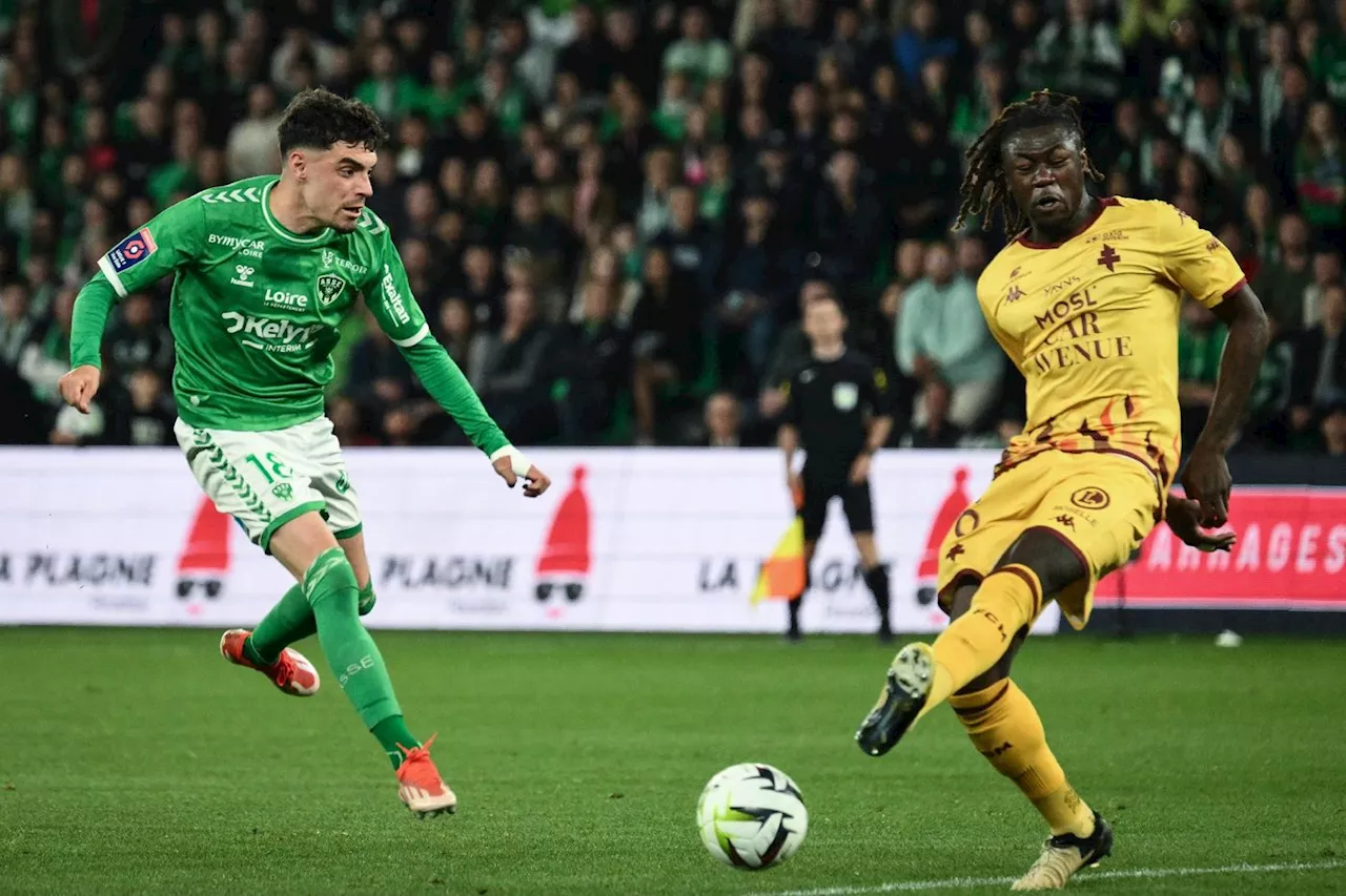 Barrages L1 aller: Saint-Etienne prend une petite option, Metz préserve ses chances