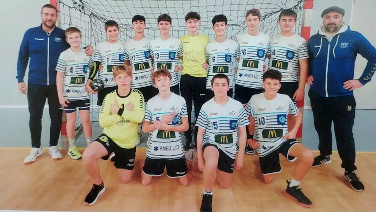 Les U15 du Stade Cadurcien Handball en finale régionale