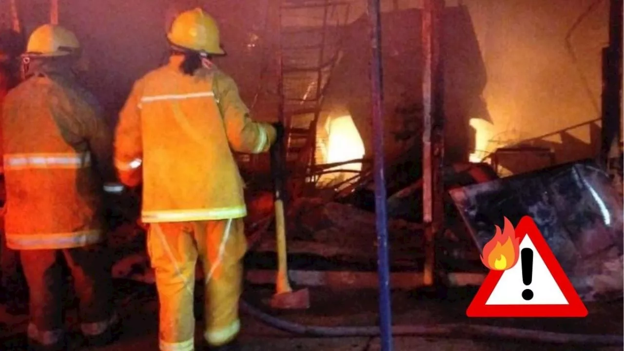 Se incencian locales del mercado popular de Coatzacoalcos; esto se sabe