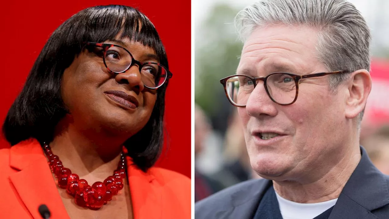 Diane Abbott 'free' to stand as Labour candidate in General Election, Keir Starmer confirms