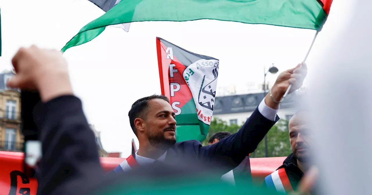 Drapeau palestinien à l’Assemblée: Sébastien Delogu saisit la CEDH après son exclusion