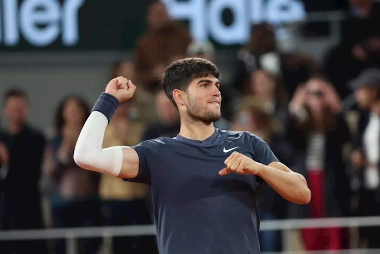 Carlos Alcaraz, qualifié pour les huitièmes de finale de Roland-Garros : « Très heureux de mon niveau de co...